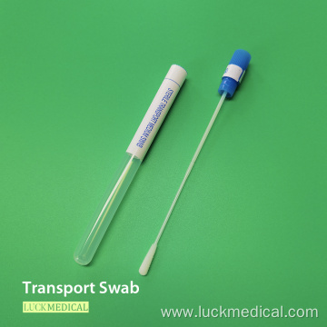 Transport Swabs Flock Throat Use EO Sterilized FDA